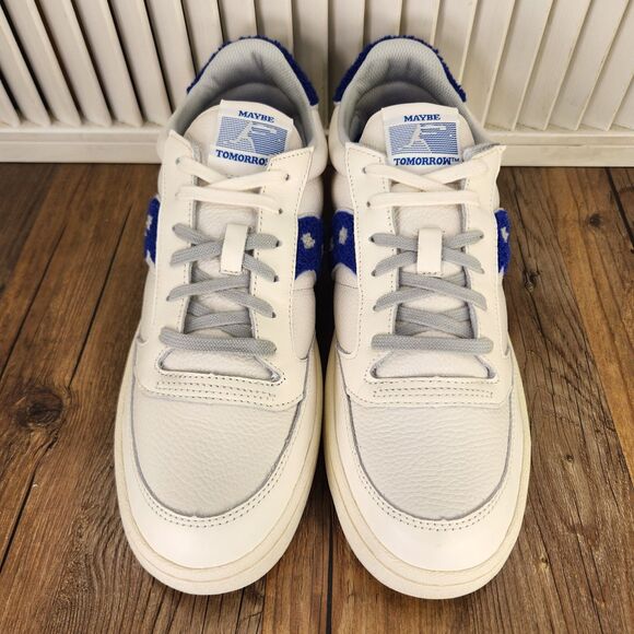 Saucony Jazz Court Maybe Tomorrow Varsity Mens Size 10 White Blue Shoes S70682-4 main image 6
